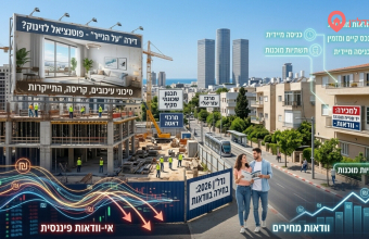 בורחים מהאי וודאות: מדוע רוכשי הדירות נוטשים את ה"נייר" לטובת יד שנייה?